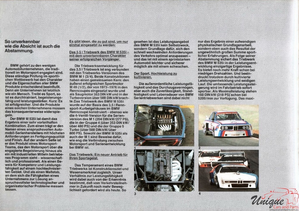 1980 BMW 535 Brochure Page 17